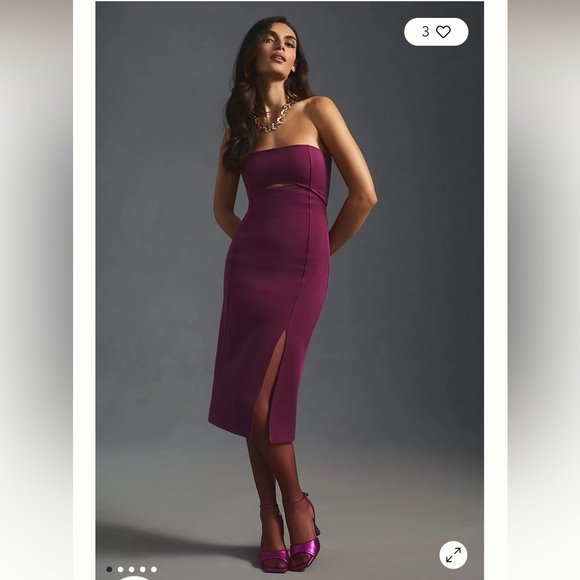 Dresses & Skirts - Anthropologie NWT Maeve Ribbed Cutout Dress Size XL.